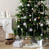 Crystal Clear Icicle Christmas Tree Decorations