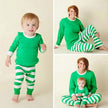 Family striped christmas pajamas