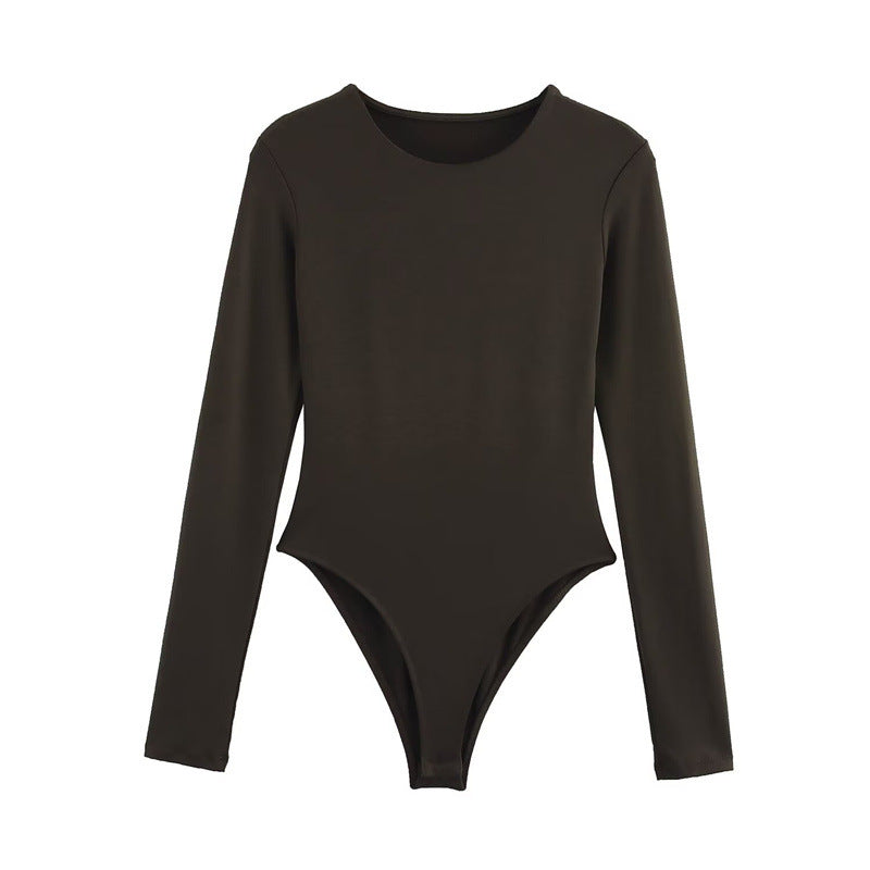 Women's Long-sleeved Bodysuit
