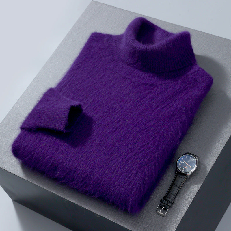 Men's High-neck Cashmere Sweater