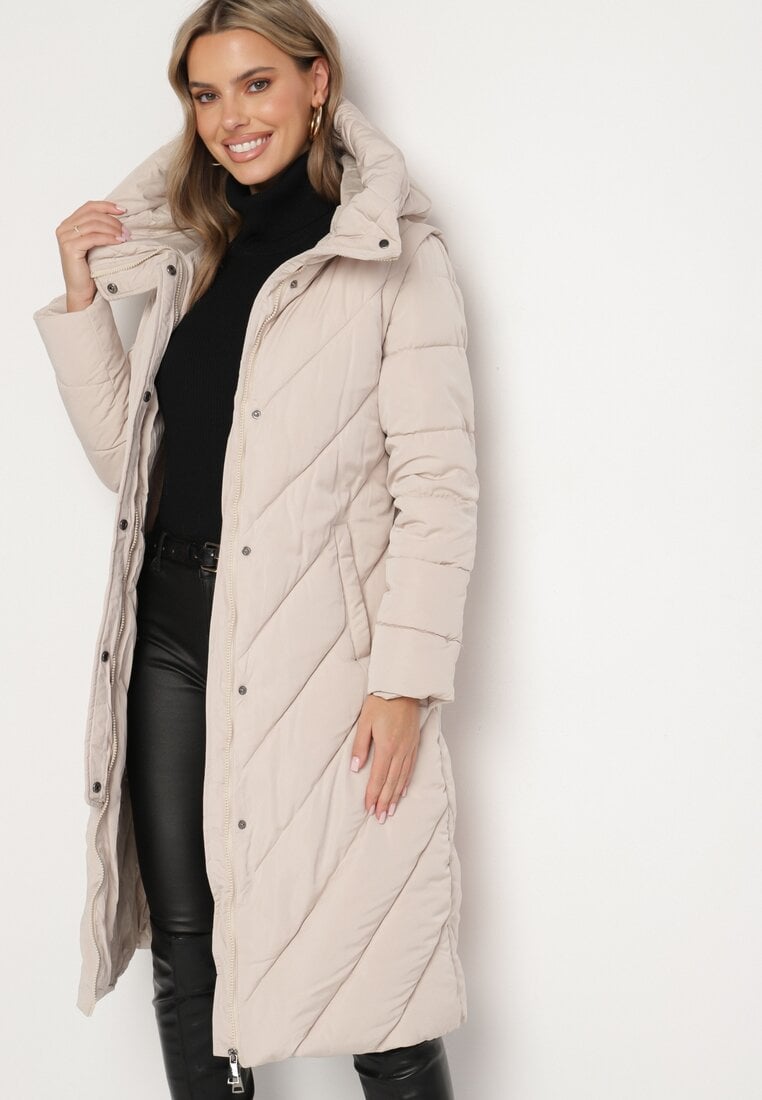 Puff Down Long Jacket