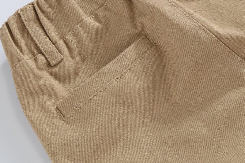 Boys Khaki Trousers