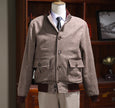Tweed Stand-collar Single-breasted Light Luxury Retro Slim-fit Coat