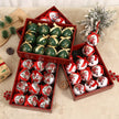 Exquisite Pattern Christmas Tree Ornament Ball