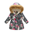 Padded Butterfly Winter Coat