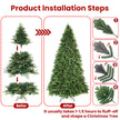 PVC Hybrid Christmas Tree
