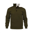 Casual Outdoor High Neck Half-Zip Pocket Long Sleeve Cardigan