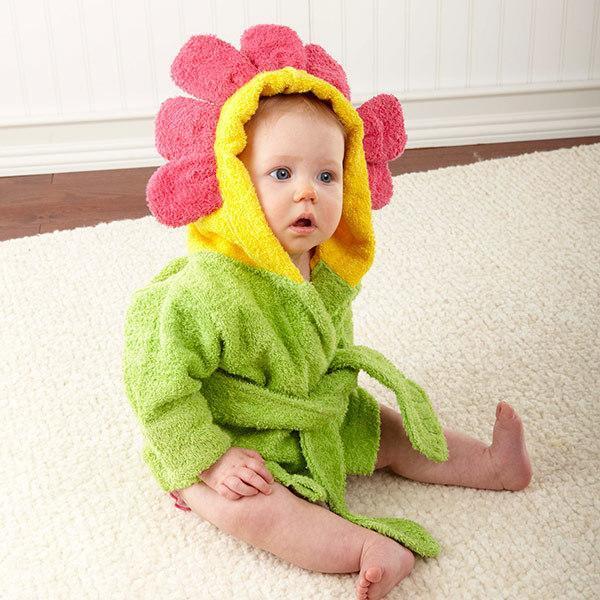 Animal Modeling Baby Bathrobe