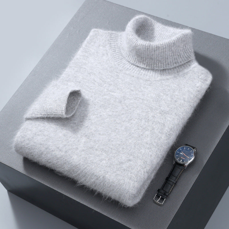 Men's High-neck Cashmere Sweater