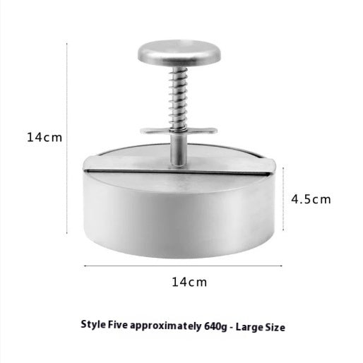 Stainless Steel Patties Mould