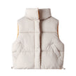 Girls down cotton vest