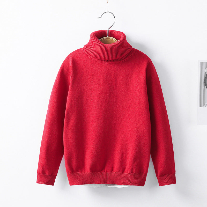 High Collar Boys Knitwear