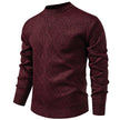 Fleece-lined Thick Round Neck Knitted Cardigan