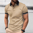 Men's Casual Button Short Sleeve Lapel Shirt