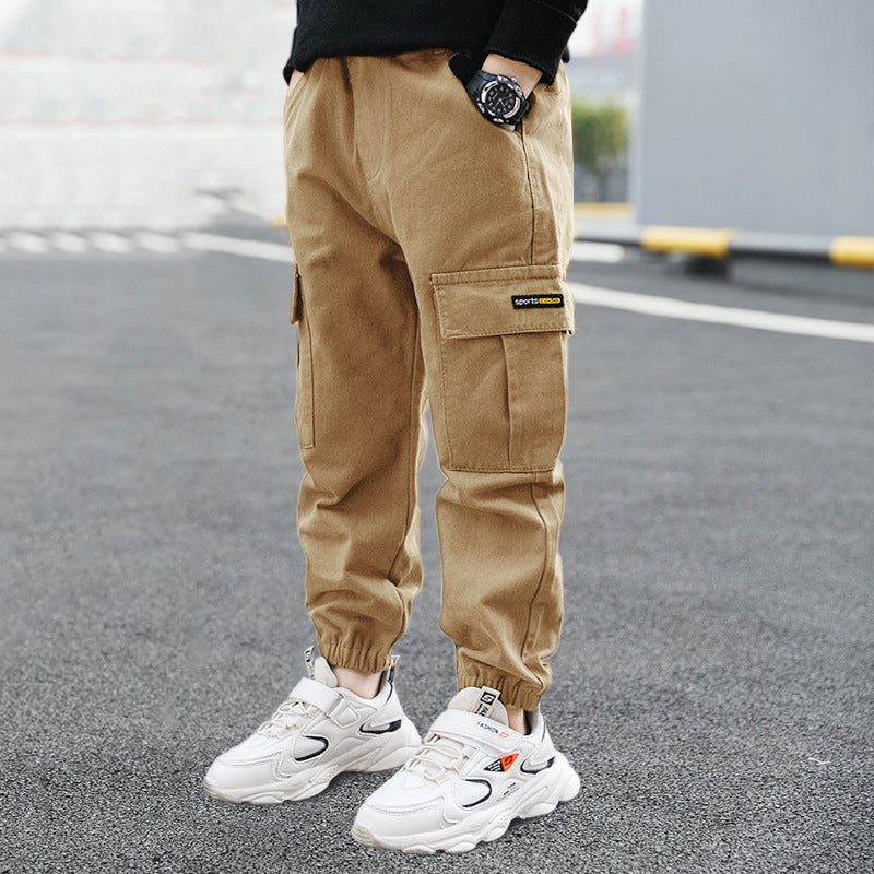 Boys Thick Trousers