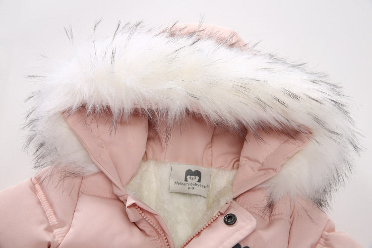 Baby Jumpsuit Jacket with Gloves