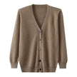 Wool V-neck Thickened Loose Knitwear