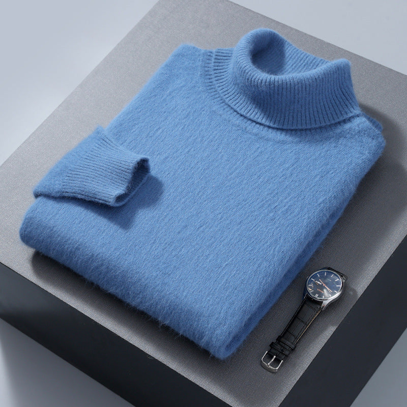 Men's High-neck Cashmere Sweater