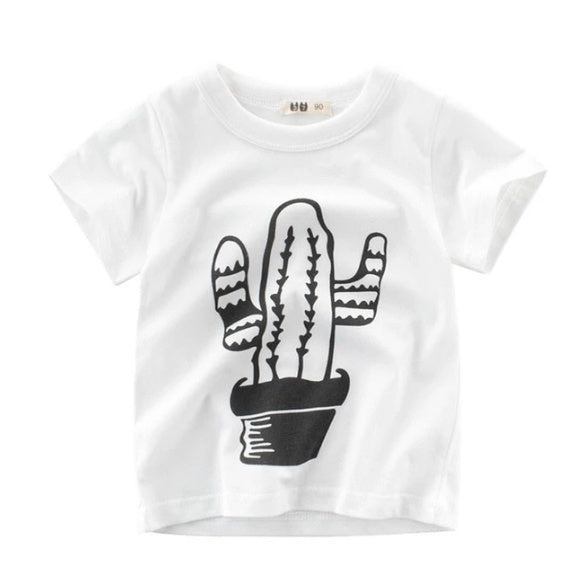 Boys Cotton Short Sleeves T-shirt