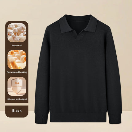 Men's Autumn And Winter Casual Loose Warm Layering Sweater