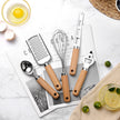 Wooden kitchen peeler set