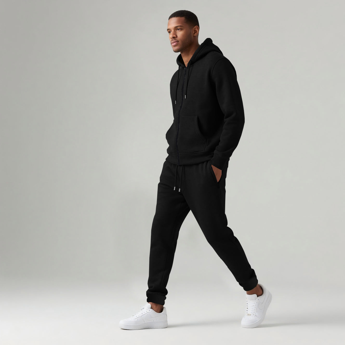 Men's Hooded Sportswear Set