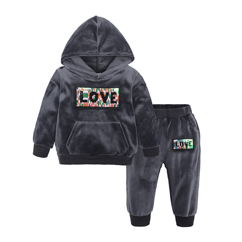 Baby Girl Hoodie Set