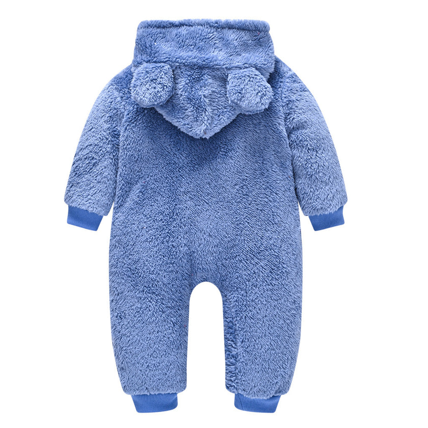 Cute Wool Sweater Jumpsuit Suitable For Babies