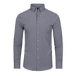 Full Elastic Force Non-ironing Men's Long-sleeved Shirt