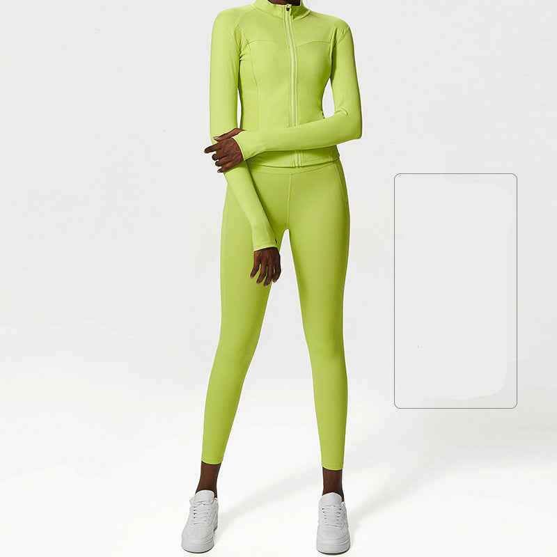 Fitness Pants and Jacket Set
