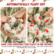 Pre-Lit Snow Flake Christmas Tree