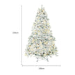Snow Flocked Artificial Christmas Tree