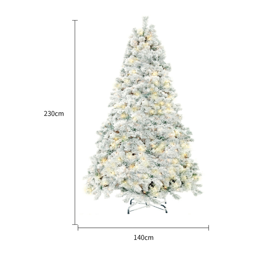 Snow Flocked Artificial Christmas Tree