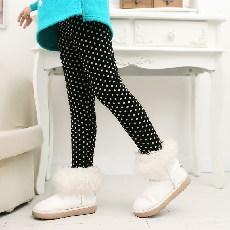 Girls' Multiple Design Warm Leggings