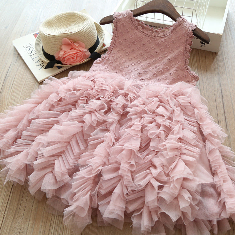 Girls Occasion Sleeveless Dress