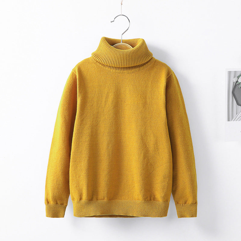 High Collar Boys Knitwear