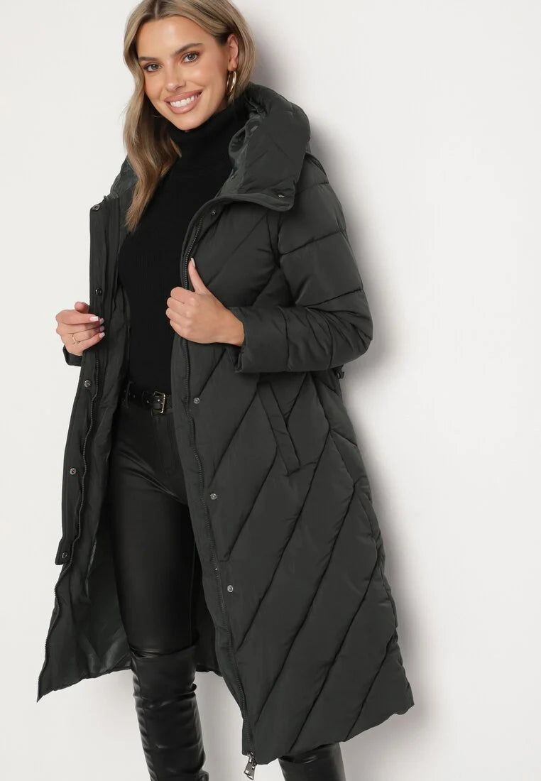 Puff Down Long Jacket