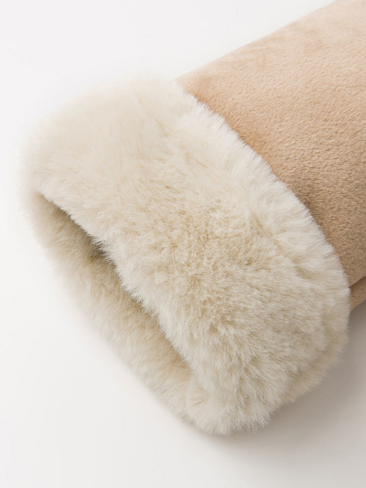Thick Leather Fur Jacket