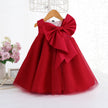 Girls Big Bow Korean Style Dress