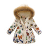 Padded Butterfly Winter Coat