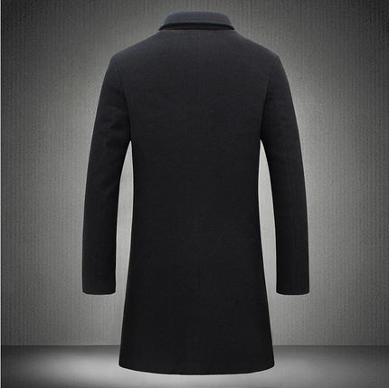 Men's Single-breasted Collar Jacket