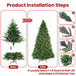 PVC Hybrid Christmas Tree