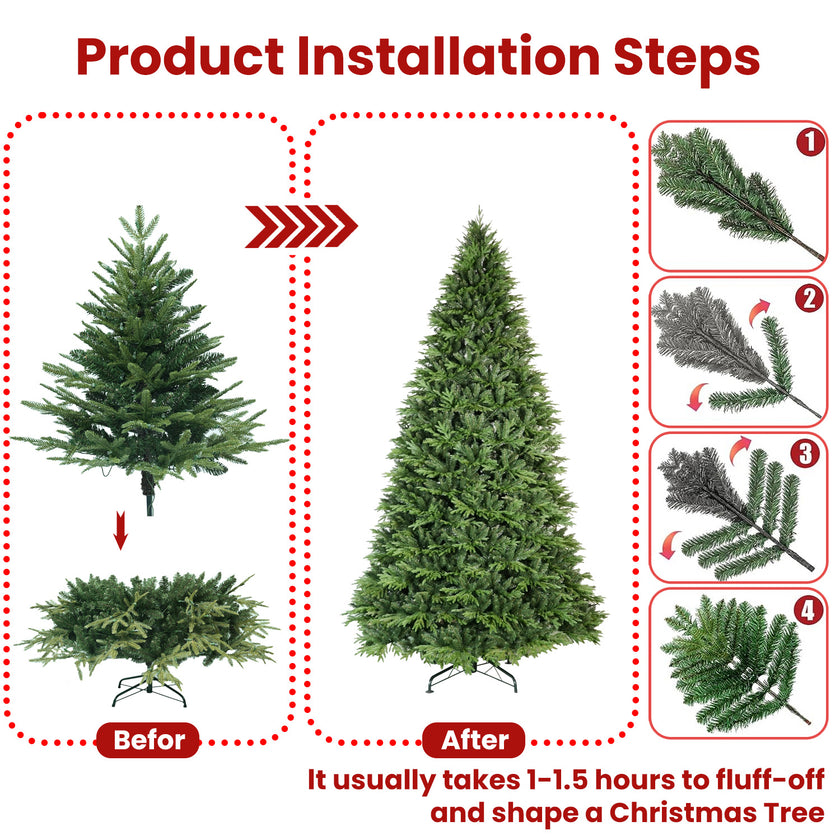 PVC Hybrid Christmas Tree