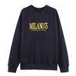 Women's Round Neck Printed Sweatshirt