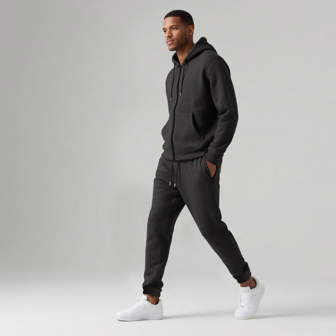 Men's Hooded Sportswear Set