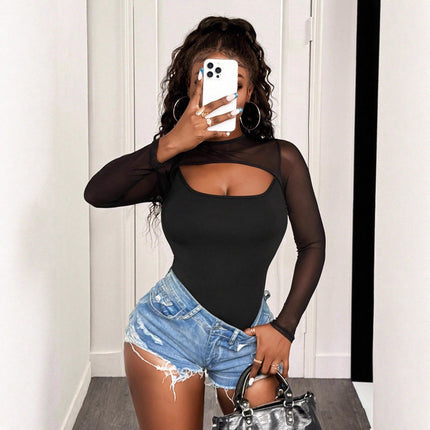 Spiced Mesh Bodysuit