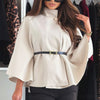 Women's Batwing Sleeve Cape Coat