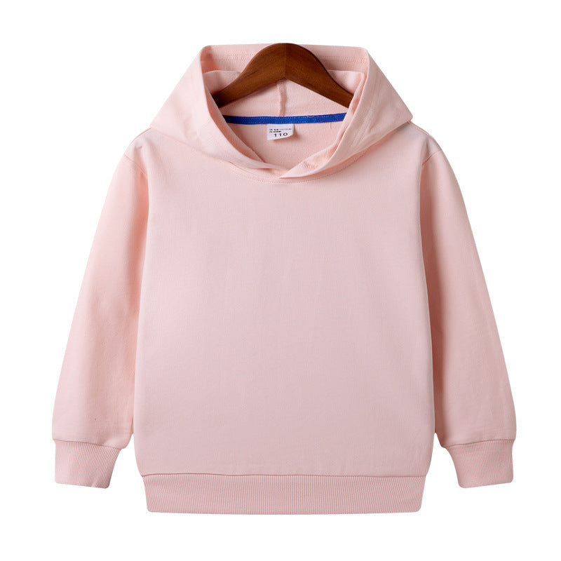 Pure Cotton Hooded Blank Sweater