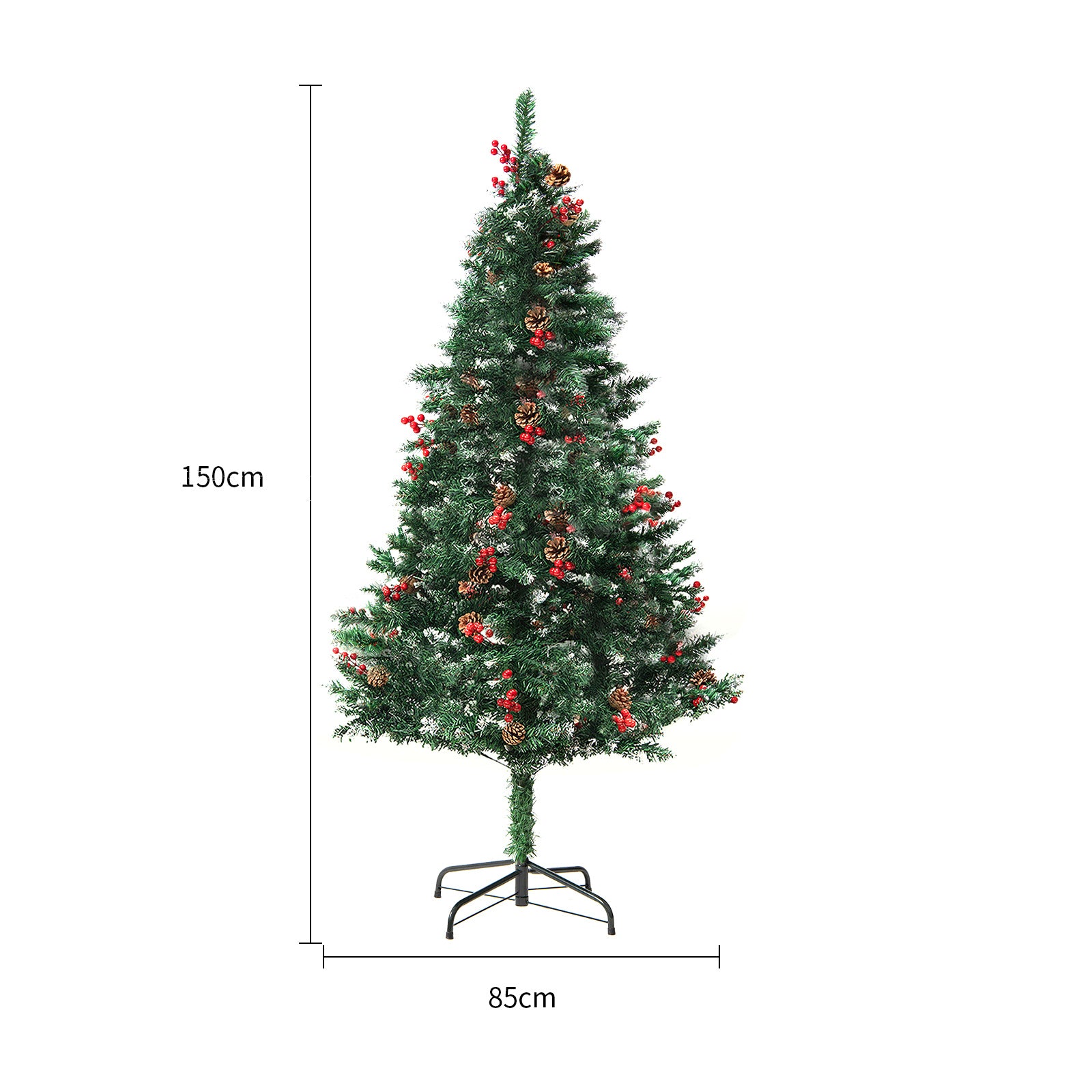 Snow Flocked Artificial Christmas Tree