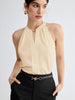 Sleeveless Halter Neck Top
